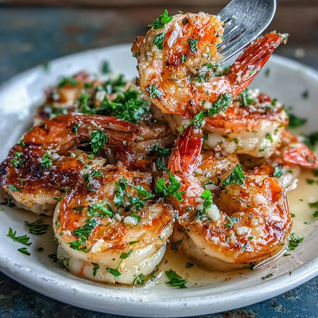 Lemon Garlic Butter Shrimp