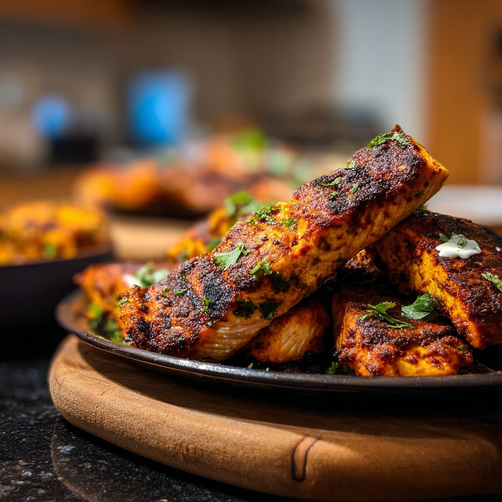 Tandoori Spiced Salmon Delight
