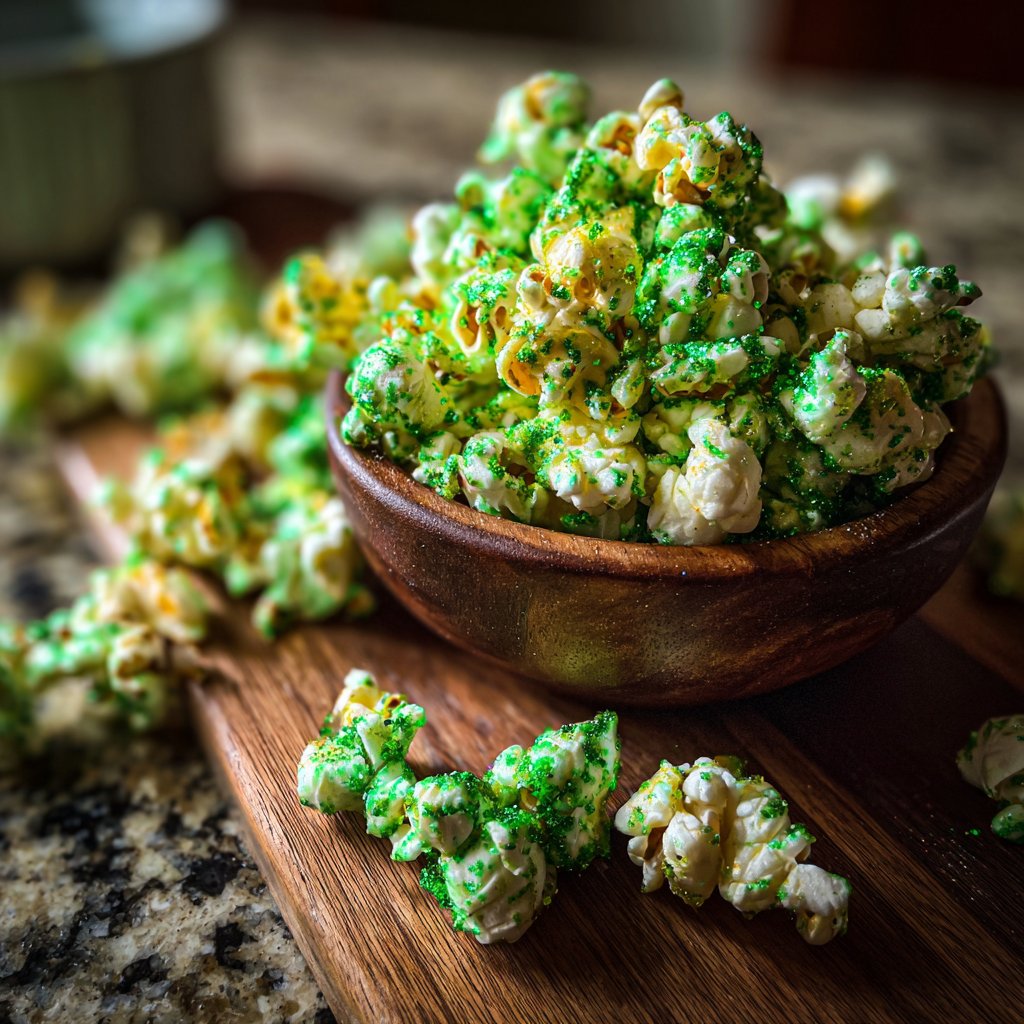 Easy St. Patrick’s Day Popcorn